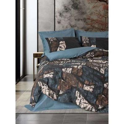 Beddengoedset - 1 dekbedovertrek 220 x 240 cm + 2 kussenslopen 60 x 60 cm - 100% katoen - Groen