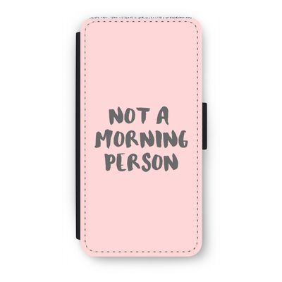 Morning person: iPhone 7 Plus Flip Hoesje