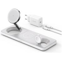 Anker MagGo Universeel Wit USB Draadloos opladen Snel opladen Binnen