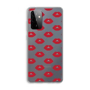 Lips: Samsung Galaxy A72 Transparant Hoesje