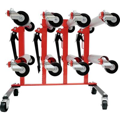 KS Tools 160.1225 performance opbergframe met vier mechanische rangeerhulpmiddelen, 5-delig