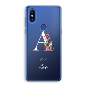 Pink Bouquet: Xiaomi Mi Mix 3 Transparant Hoesje