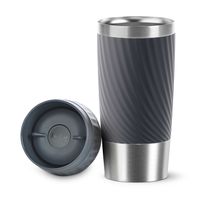 Tefal Travel Mug Easy Twist isoleerbeker antraciet