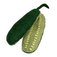 Papoose Toys Papoose Toys Half Cucumber Slices/4pc