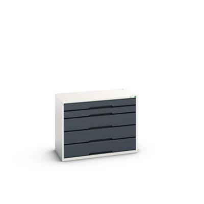 Bott Verso Schuifladenkast | 1050x550x800mm | 5 Laden | RAL 7016 - 16925212.19