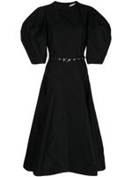 3.1 Phillip Lim robe mi-longue à taille ceinturée - Noir 3.1 Phillip Lim robe mi-longue à taille ceinturée - Noir