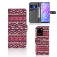 Samsung Galaxy S20 Ultra | Telefoon Hoesje | Aztec Paars