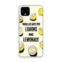Lemonade: Pixel 4 Transparant Hoesje
