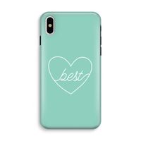 Best heart pastel: iPhone XS Tough Case