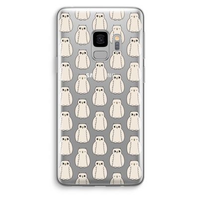Uilen: Samsung Galaxy S9 Transparant Hoesje
