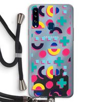 8-bit N°2: Samsung Galaxy A20s Transparant Hoesje met koord