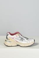 Golden Goose sneakers Lightstar GWF00724.F007913.70208 silver/white/red