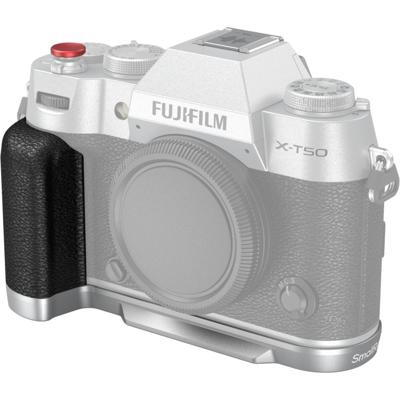 SmallRig 4713C L-Shape Mount Plate with Silicone Handle for FUJIFILM X-T50, silver