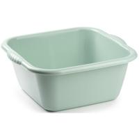 Plasticforte teiltje/afwasbak - vierkant - kunststof - 15 liter - 41 x 39 x 16 cm - Mintgroen Plasticforte teiltje/afwasbak - vierkant - kunststof - 15 liter - 41 x 39 x 16 cm - Mintgroen