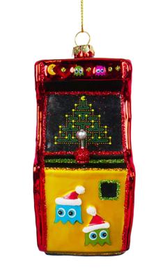 Ornament glas arcade machine l13cm - Kurt s adler