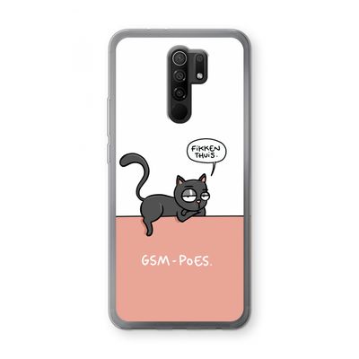 GSM poes: Xiaomi Redmi 9 Transparant Hoesje