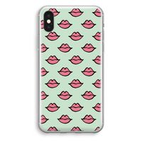 Lipjes: iPhone X Transparant Hoesje