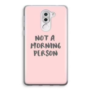 Morning person: Honor 6X Transparant Hoesje