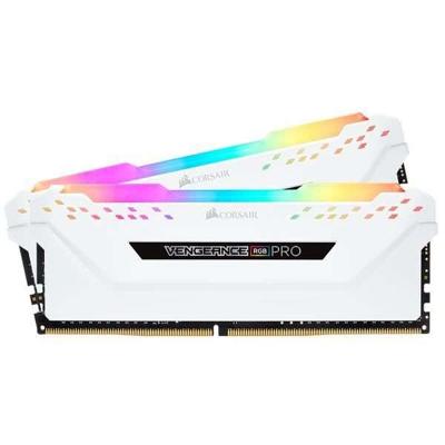 CORSAIR PC-geheugen DDR4 - Vengeance RGB Pro-serie 16 GB - 3200 MHz - CL16 (CMW16GX4M2C3200C16W)