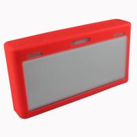 Draagbare waterdichte silica gel Bluetooth Speaker beschermhoes voor Bose SoundLink III (rood)