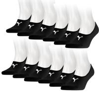 Puma Footies 12-pack Unisex Zwart-39/42