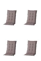 Kussen hoog 50x123 Panama taupe (4 stuks) Madison - Madison