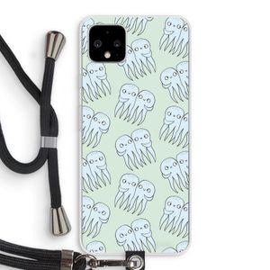 Octopussen: Pixel 4 XL Transparant Hoesje met koord