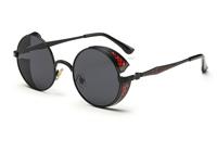 Retro gesneden ronde zonnebril