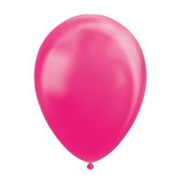 Globos Ballonnen pearl hard roze 30cm, 10st.