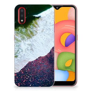 Samsung Galaxy A01 TPU Hoesje Sea in Space