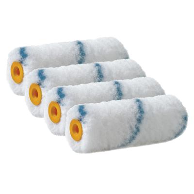 Sorex Verfrollers vacht - 4x - anti spat - 4 x 10 cm - Nylon - Pluisvrij - Verfspullen