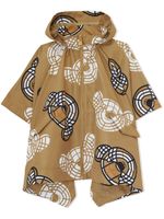 Burberry Kids cape à imprimé Thomas Bear - Marron - thumbnail