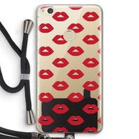 Lips: Huawei Ascend P8 Lite (2017) Transparant Hoesje met koord
