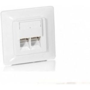 Equip 125725 RJ-45 Cat5e wandcontactdoos inbouw wit