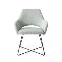Jesper Home Yanai eetkamerstoel Soft Sage cross black