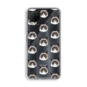 It's a Purrr Case: Huawei P40 Lite Transparant Hoesje