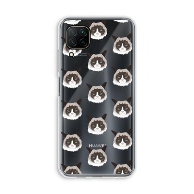 It's a Purrr Case: Huawei P40 Lite Transparant Hoesje