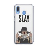 Slay All Day: Samsung Galaxy A40 Transparant Hoesje