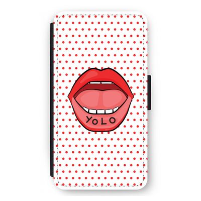 Yolo Denise: iPhone 12 mini Flip Hoesje