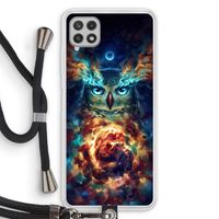 Aurowla: Samsung Galaxy A22 4G Transparant Hoesje met koord Aurowla: Samsung Galaxy A22 4G Transparant Hoesje met koord