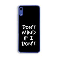 Don't Mind: Honor Play 8A Transparant Hoesje