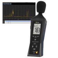 PCE Instruments Decibelmeter Datalogger 30 - 80 dB 31.5 Hz - 8 kHz