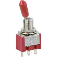 TRU COMPONENTS TC-9353980 Wipschakelaar 250 V/AC 3 A 1x aan/aan Continu 1 stuk(s)