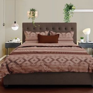 Satin d'Or Dekbedovertrek Baltimore Roest-270x200/220