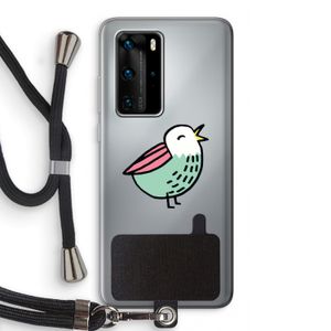 Birdy: Huawei P40 Pro Transparant Hoesje met koord