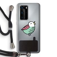 Birdy: Huawei P40 Pro Transparant Hoesje met koord