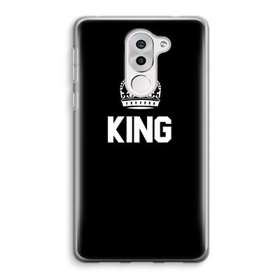 King zwart: Honor 6X Transparant Hoesje