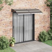 VidaXL Deurluifel 200x100 cm pc zwart