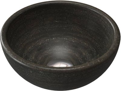 Sjithouse Etna opbouwkom Ø23x11,5cm Zwart