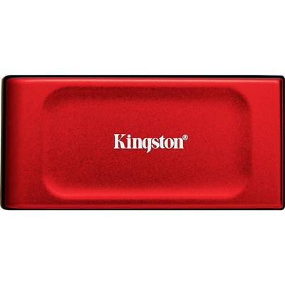 Kingston XS1000 2 TB Externe SSD harde schijf USB-C Rood SXS1000R/2000G